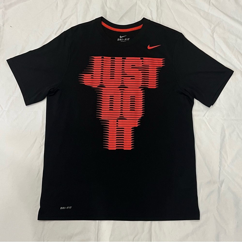 Nike "Just Do It" Big Logo Short Sleeve Shirt